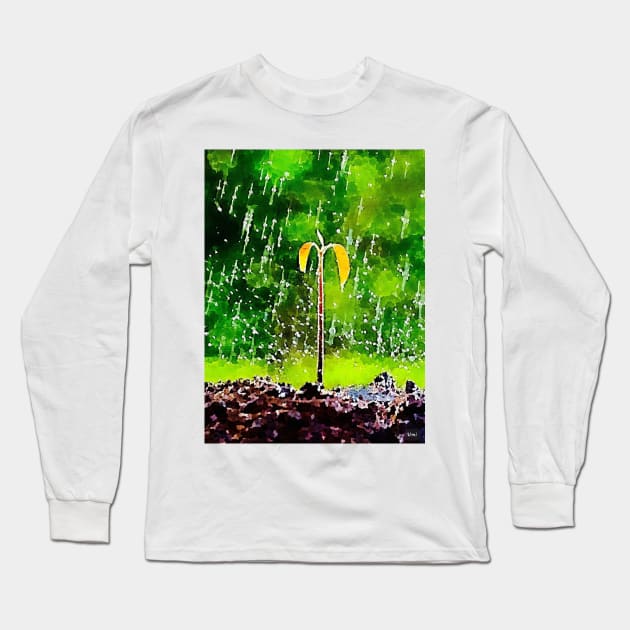 From a Single Seed Long Sleeve T-Shirt by InfiniIDnC